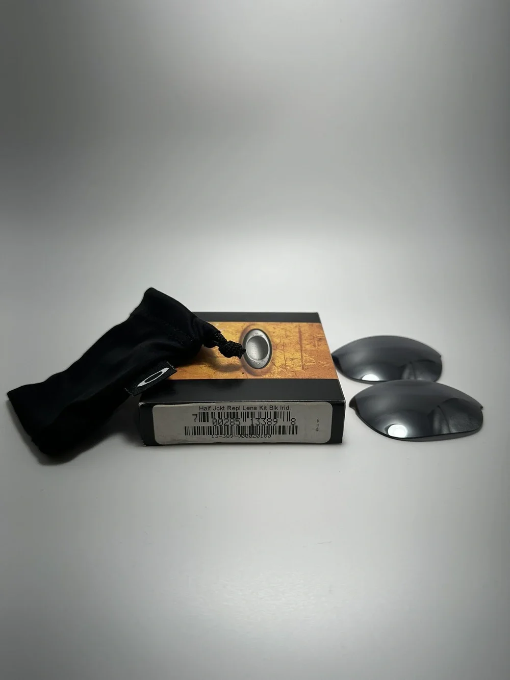 Oakley Half Jacket Sunglasses Black Iridium Original Replacement Lenses (2003)